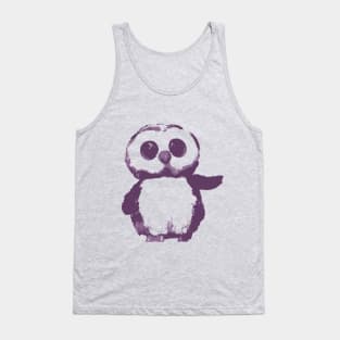 Fluffy Cute Owl Tank Top